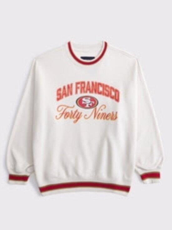 Abercrombie & Fitch Tops - Abercrombie & Fitch 49ers Crewneck